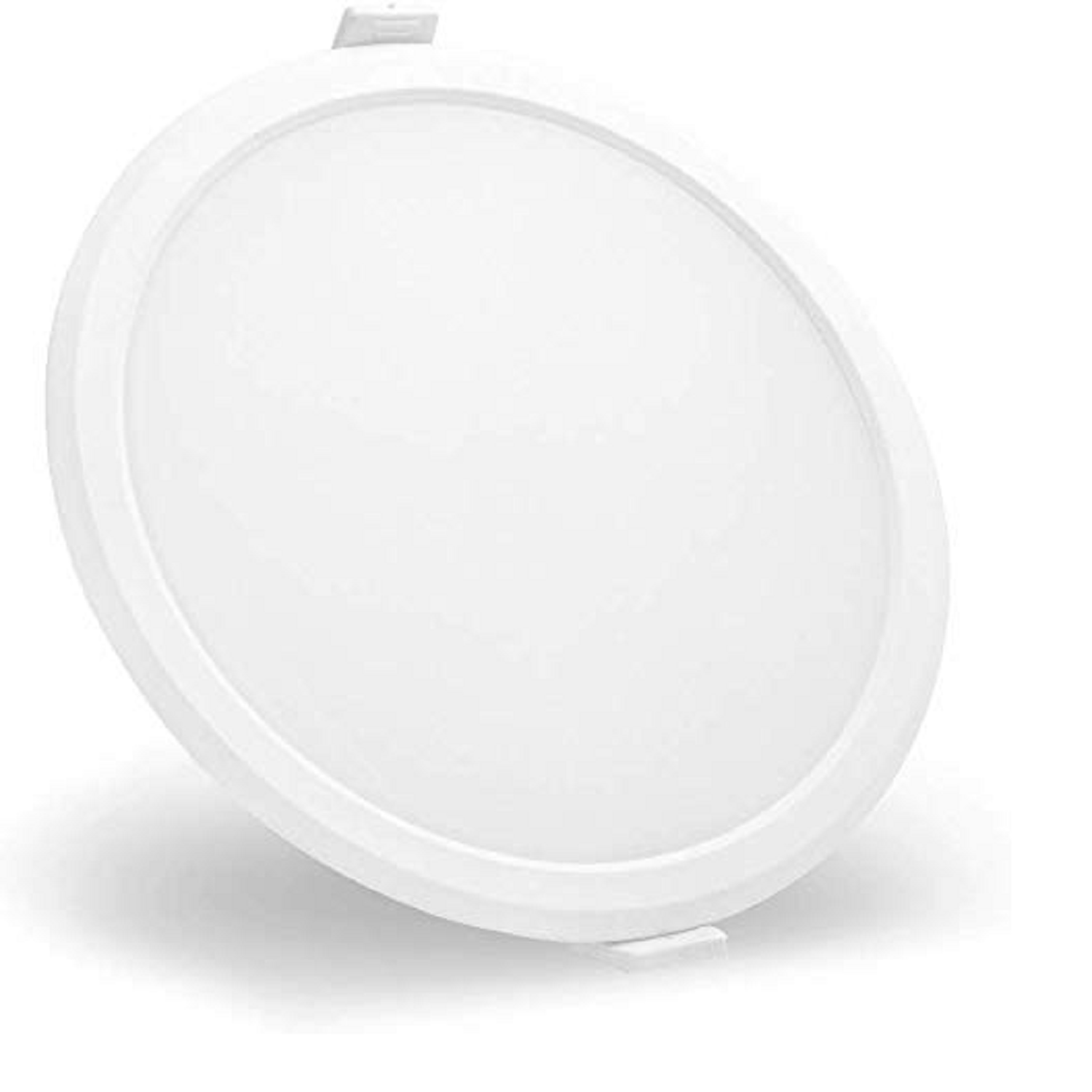 Syska 12-Watt Round LED Slim Panel Light (Cool White,Polycarbonate)